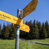 Les éoliennes seraient construites à proximité du col du Mollendruz (archives). KEYSTONE/JEAN-CHRISTOPHE BOTT
